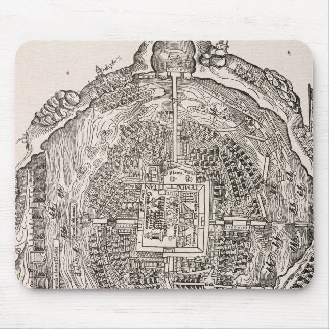 Tapis De Souris Le Mexique avant la conquête (Devant)