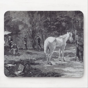 Tapis De Souris Le modèle patient, de la "heure de loisirs", 1888