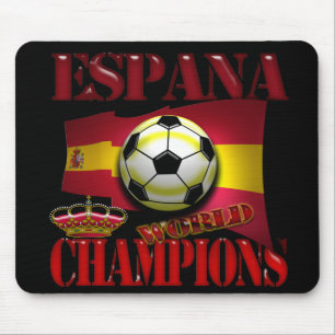 Tapis De Souris Le monde d'Espana soutient Mousepad