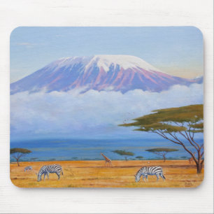 Tapis De Souris Le mont Kilimandjaro