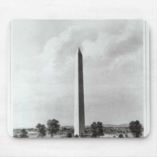 Tapis De Souris Le monument de Washington et les environs (Devant)