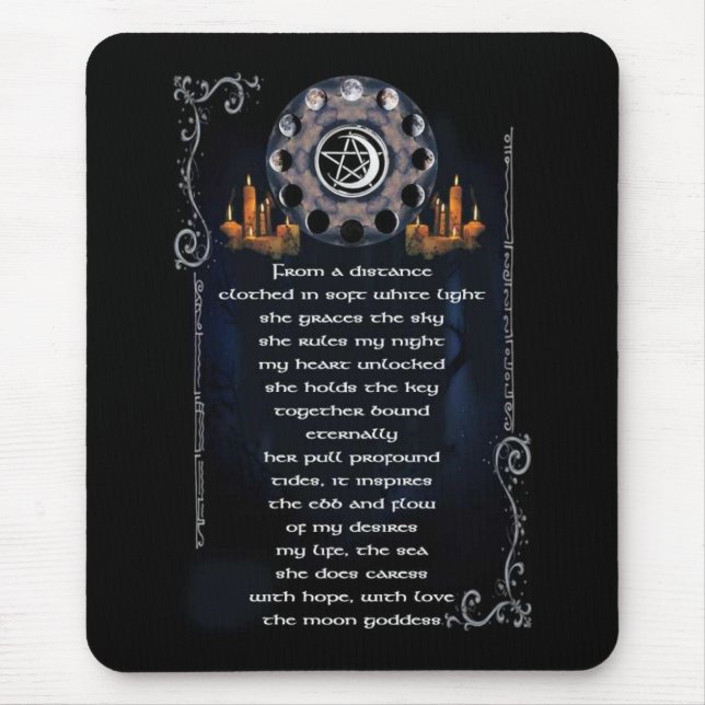 Tapis De Souris Le MoonGoddess Mousepad (Devant)