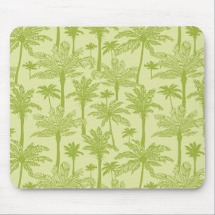 Tapis De Souris Le Motif des palmiers verts