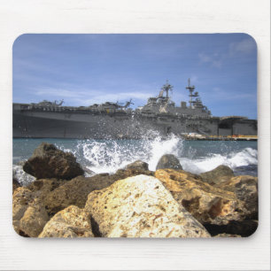 Tapis De Souris Le navire d'assaut amphibie USS Kearsarge