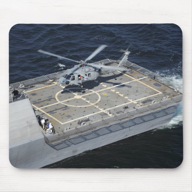 Tapis De Souris Le navire de combat du littoral USS Freedom (Devant)