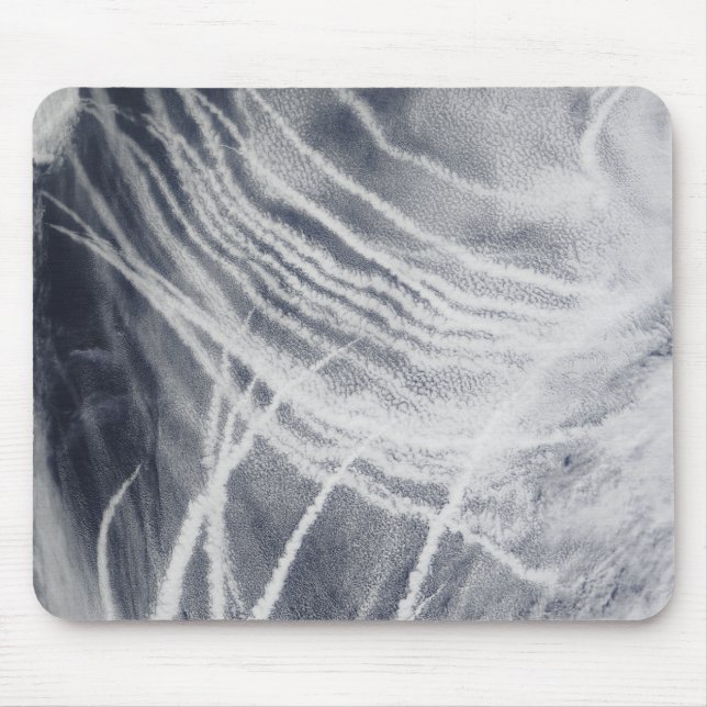 Tapis De Souris Le navire suit le nord de l'océan Pacifique (Devant)