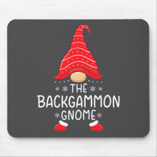 Tapis De Souris Le Noël Gnome Backgammon Xmas Famille Matchin