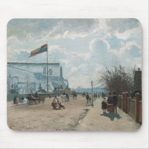 Tapis De Souris Le Palais de Cristal ~ Camille Pissarro