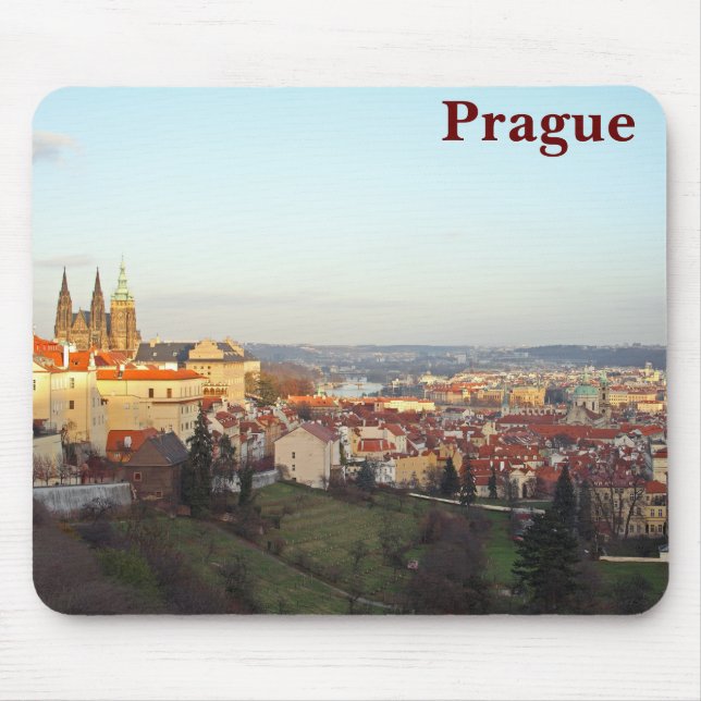 Tapis De Souris Le panorama de Prague (Devant)