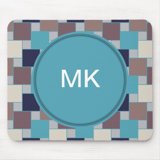 Tapis De Souris Le paon sur la plage (Devant)