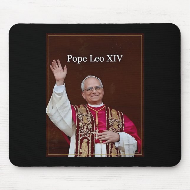 Tapis De Souris Le Pape Leo Xiv (Devant)