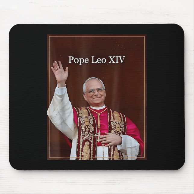 Tapis De Souris Le Pape Leo Xiv 0 (Devant)
