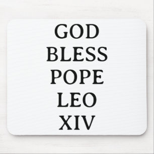 Tapis De Souris Le Pape Leo Xiv 3