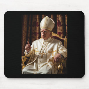 Tapis De Souris Le Pape Trump Drôle Le Président Trump Veut Être L