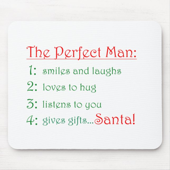Tapis De Souris Le parfait homme-mousepad (Devant)