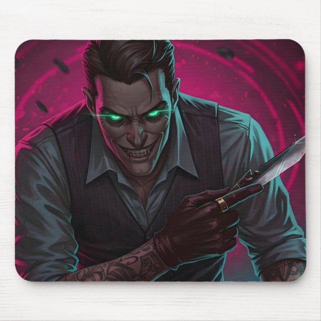 Tapis De Souris Le parieur fantôme (Devant)