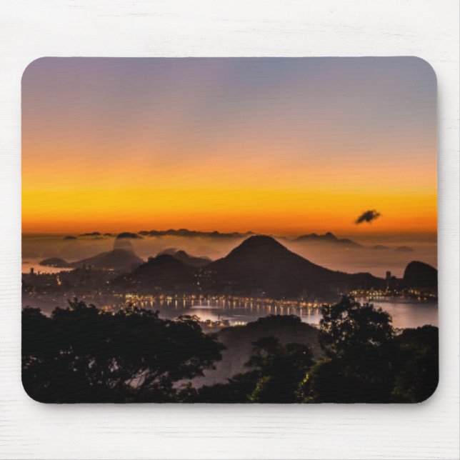 Tapis De Souris Le pavillon chinois, Rio de Janeiro, Brésil (Devant)
