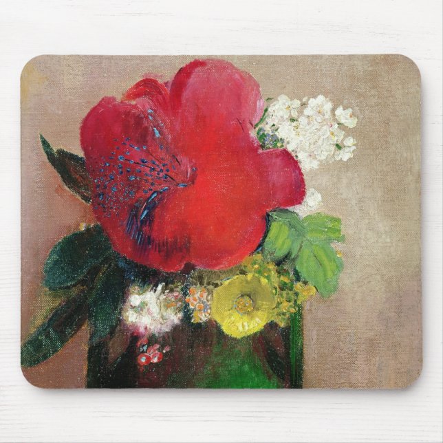 Tapis De Souris Le pavot rouge (Devant)
