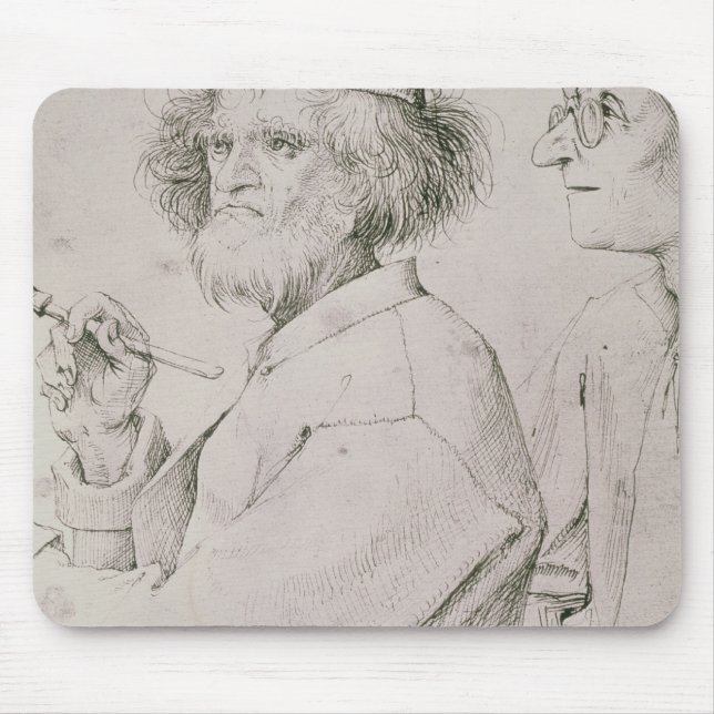 Tapis De Souris Le peintre et l'amant d'art (Devant)