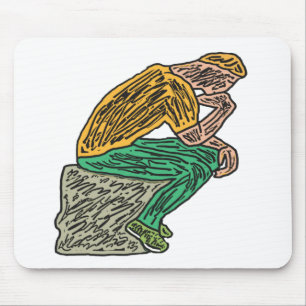 Tapis De Souris Le penseur