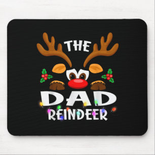 Tapis De Souris Le Père Renne Noël Hommes Femmes