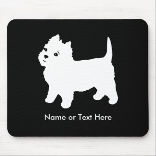 Tapis De Souris Le petit chien de Westie le plus mignon -