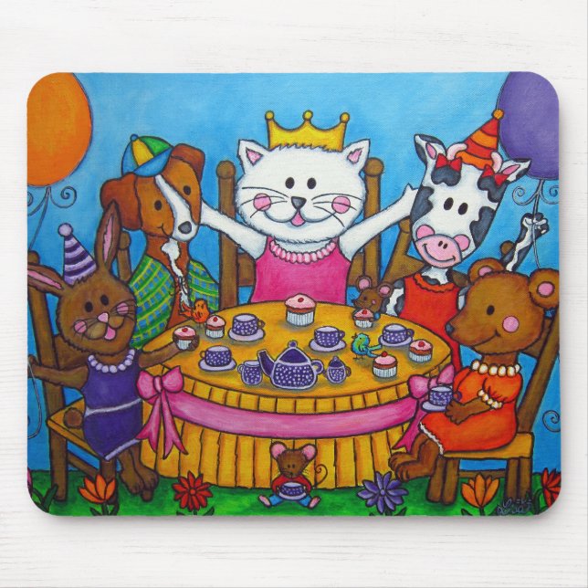 Tapis De Souris Le petit thé Mousepad (Devant)