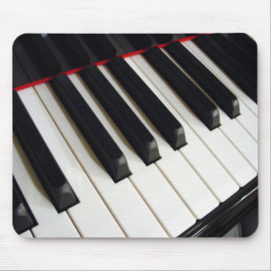 Tapis De Souris Le piano verrouille la photographie