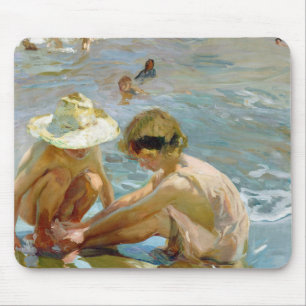 Tapis De Souris Le pied blessé peinture par Joaquin Sorolla