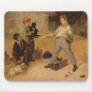 Tapis De Souris Le piège de rat (huile sur le panneau)