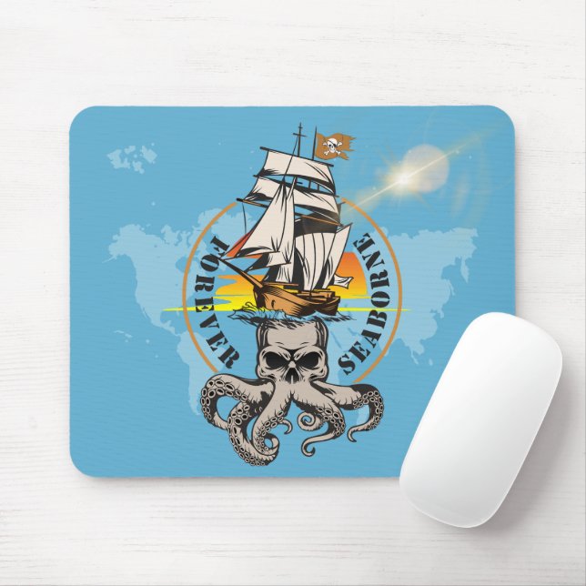 Tapis De Souris Le pirate de Seaborne | (Avec souris)