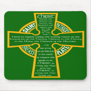 Tapis De Souris Le plastron Mousepad de St Patrick