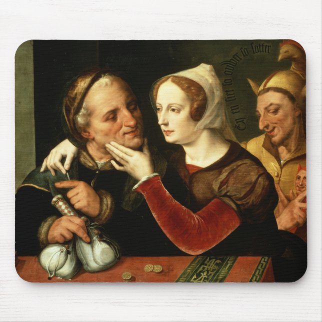 Tapis De Souris Le plus ancien devient, le plus fol devient (Devant)