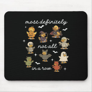 Tapis De Souris Le Plus Certainement Pas Tous Dans La Ligne Duck S