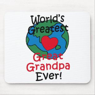 Tapis De Souris Le plus grand grand coeur du grand-papa du monde