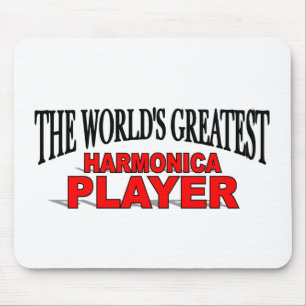 Tapis De Souris Le plus grand joueur de l'harmonica du monde