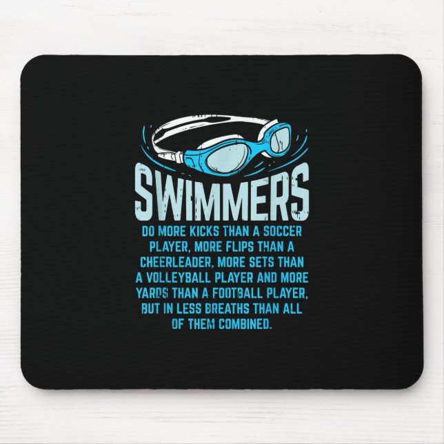 Tapis De Souris Le Poison de Swimming Lover (Devant)