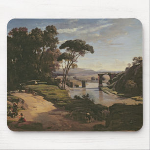Tapis De Souris Le pont chez Narni, c.1826-27
