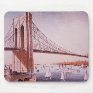 Tapis De Souris Le pont de Brooklyn