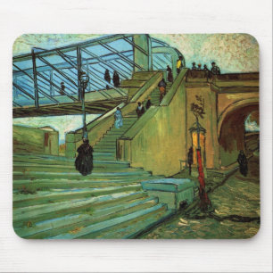 Tapis De Souris Le pont de Trinquetaille par Vincent van Gogh