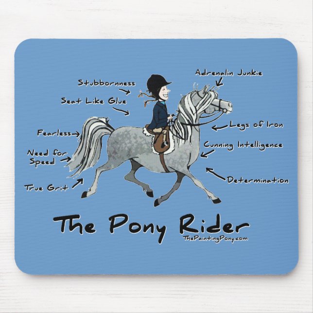 Tapis De Souris Le Pony Rider (Devant)