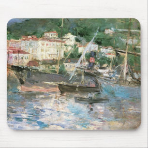 Tapis De Souris Le Port, Nice par Berthe Morisot, Vintage Fine Art
