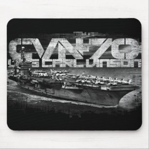 Tapis De Souris Le porte-avions Carl Vinson Mousepad