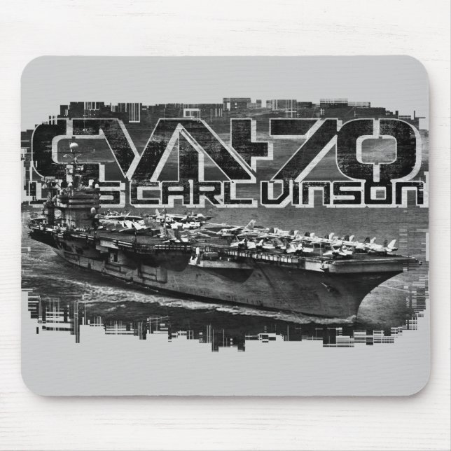 Tapis De Souris Le porte-avions Carl Vinson Mousepad (Devant)