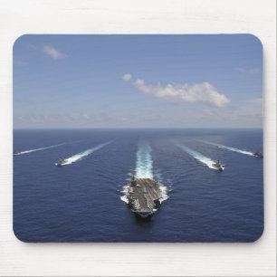 Tapis De Souris Le porte-avions USS Abraham Lincoln
