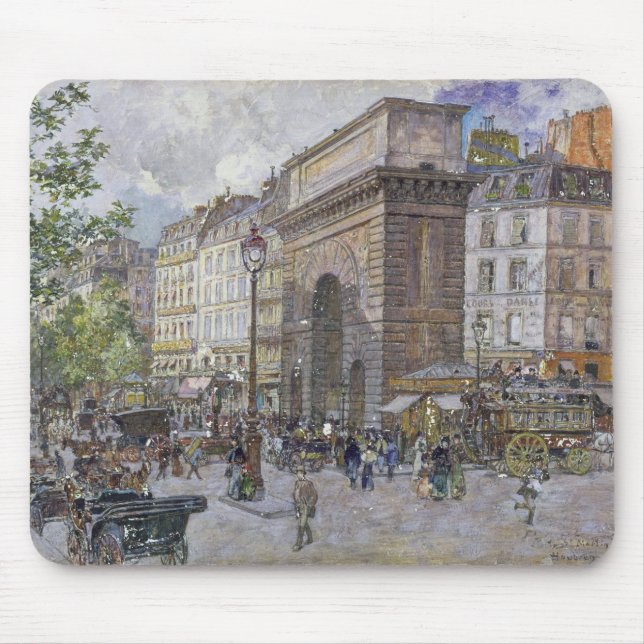 Tapis De Souris Le Porte St Martin, 1898 (Devant)
