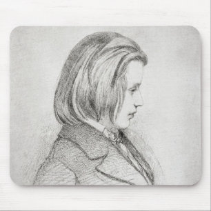 Tapis De Souris Le portrait de Johanes Brahms a vieilli vingt,