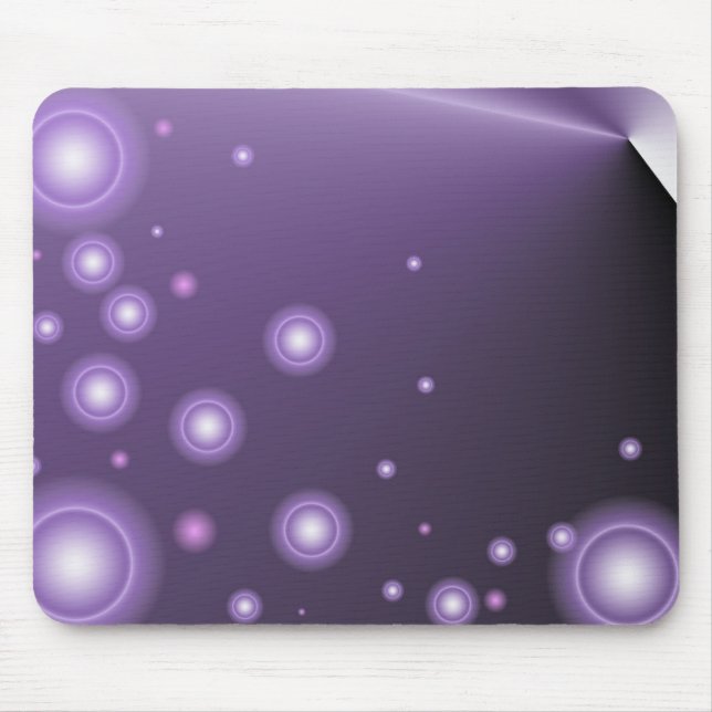 Tapis De Souris Le pourpre allume Mousepad (Devant)