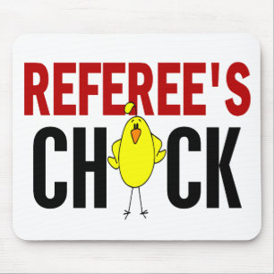 TAPIS DE SOURIS LE POUSSIN DE L'ARBITRE