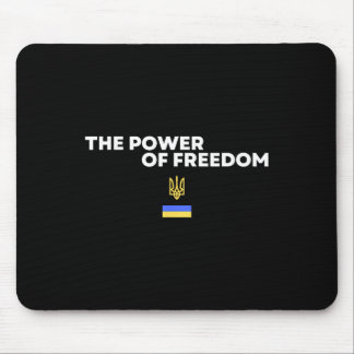 Tapis De Souris Le pouvoir de la liberté Symbole du drapeau ukrain